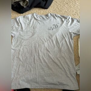 1776 United Skull Skeleton Tshirt